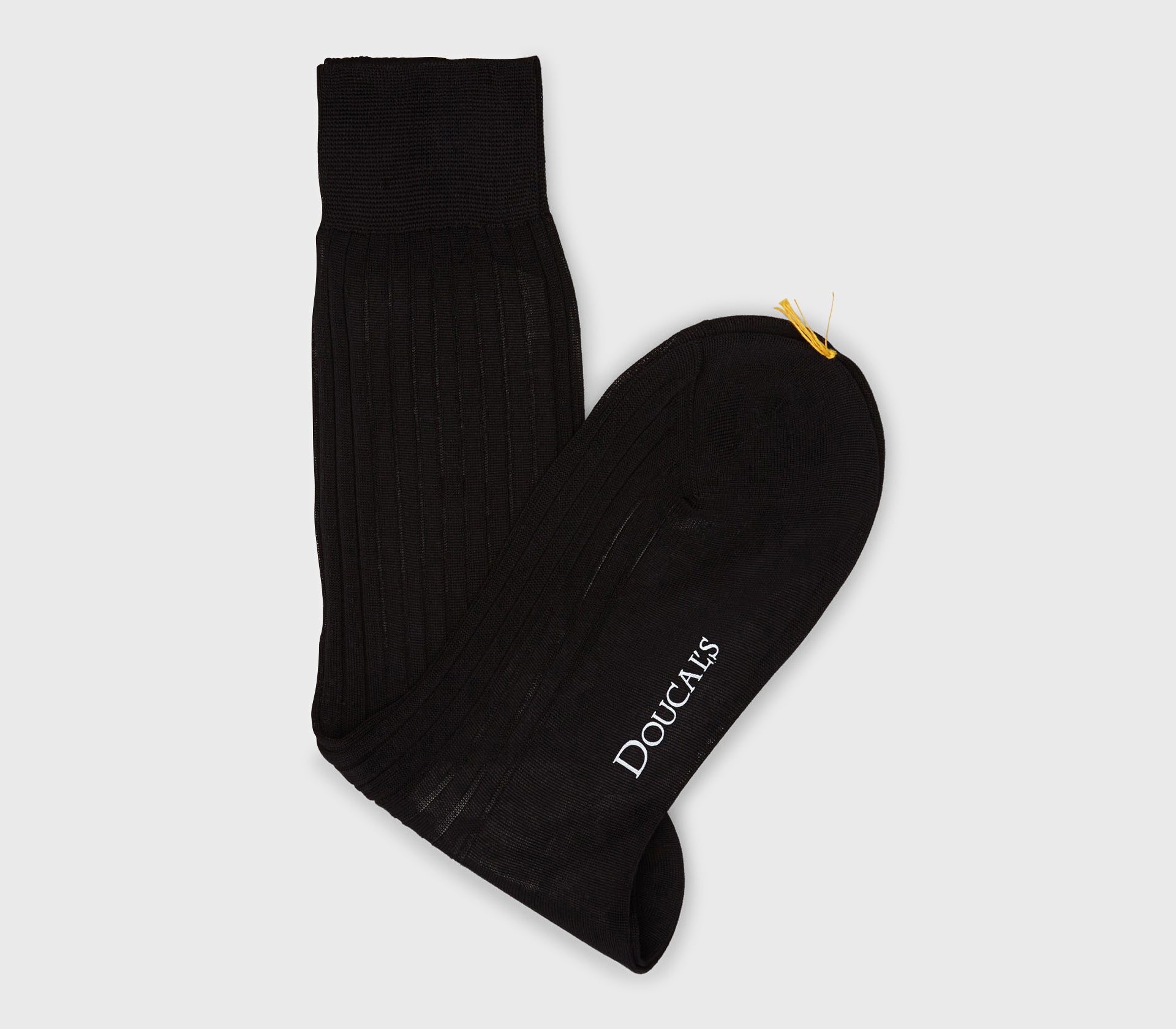 doucal-s-dxbc13-socken-schwarz-baumwolle-herren image 1