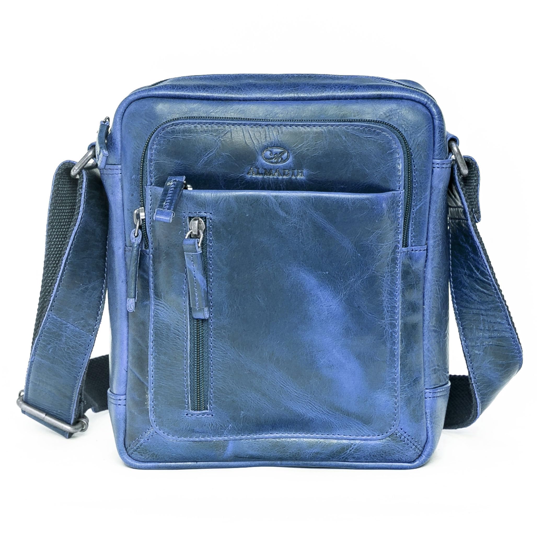 almadih-finn-umh-ngetasche-rindsleder-vintage-messenger image 1
