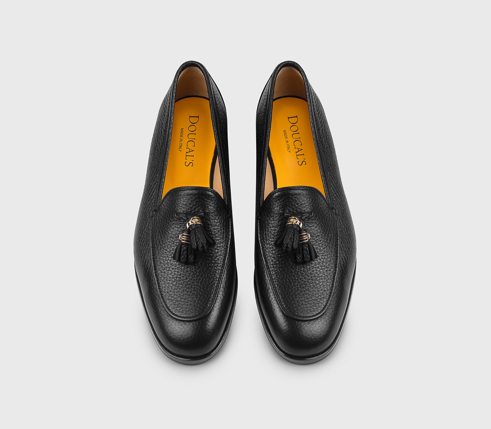 doucal-s-loafers-mokassin-hirschleder-schwarz-quasten-damen image 2