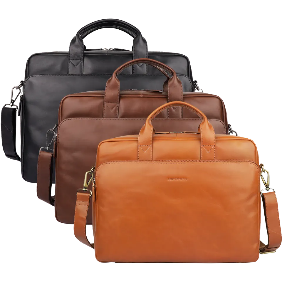 gentlemen-s-max-laptoptasche-leder-16-zoll-cognac-trolley-slot image 1