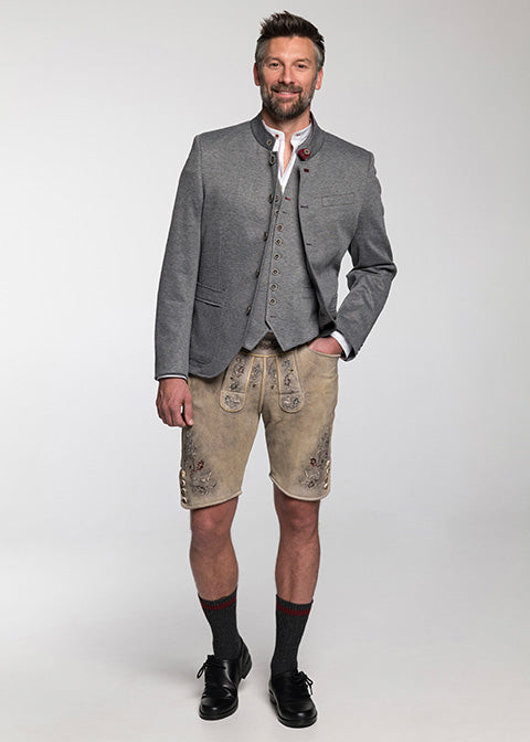 beckert-clarkson-fc-bayern-trachtenjacke-hellgrau-bordeaux image 1