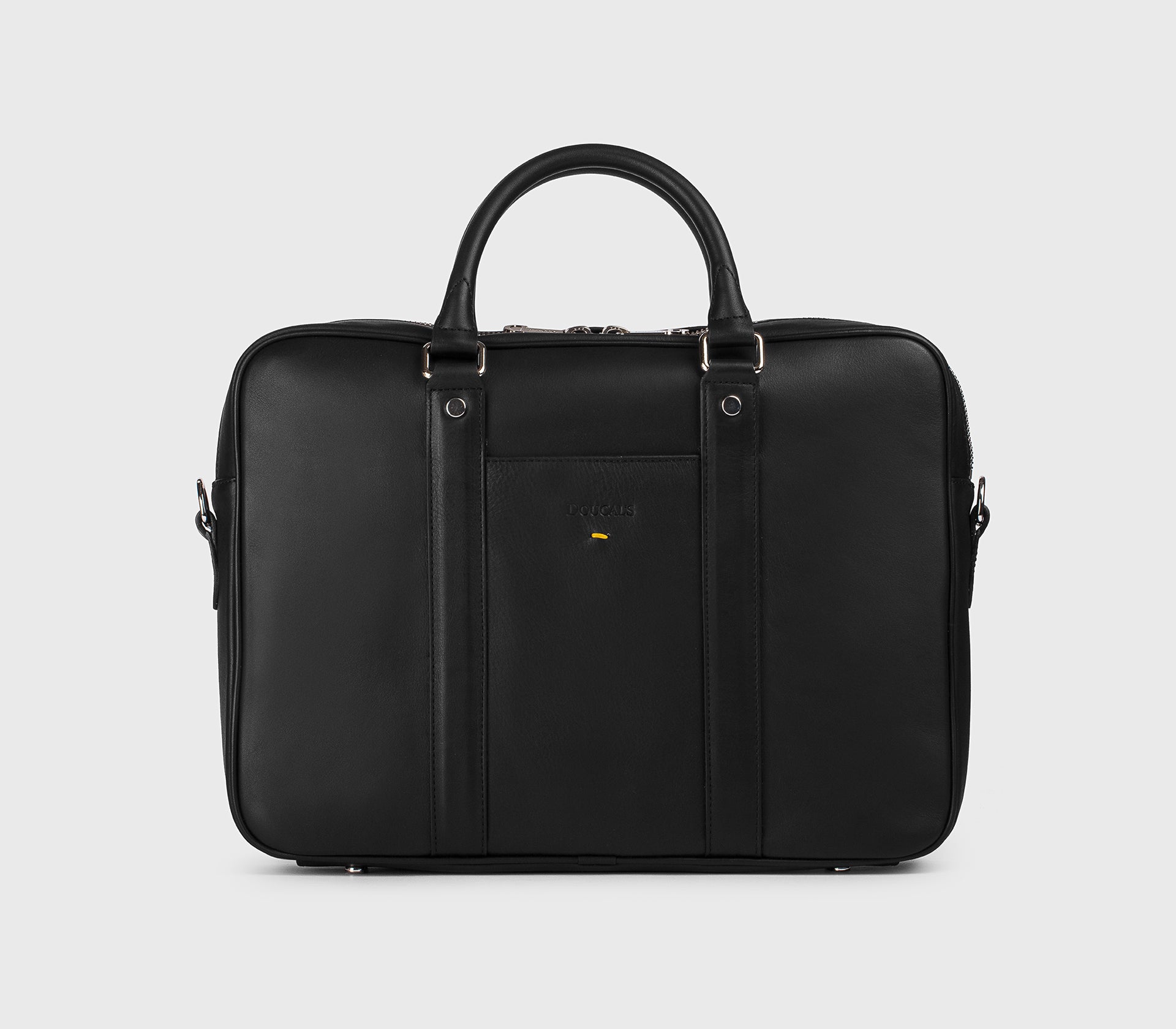 doucal-s-bags-db0020-weekender-ledertasche-schwarz-leder image 1