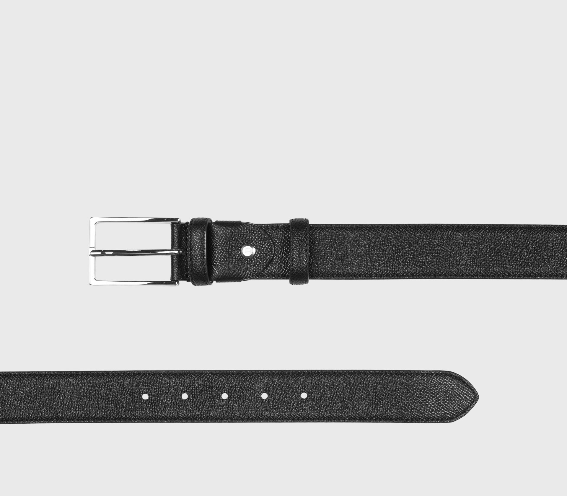 doucal-s-belts-g-rtel-leder-schwarz-verstellbar-made-in-italy image 2