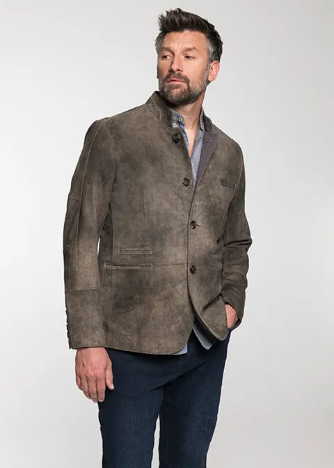 beckert-cortez-lederjacke-roggen-ziegenvelours-regular-fit image 1