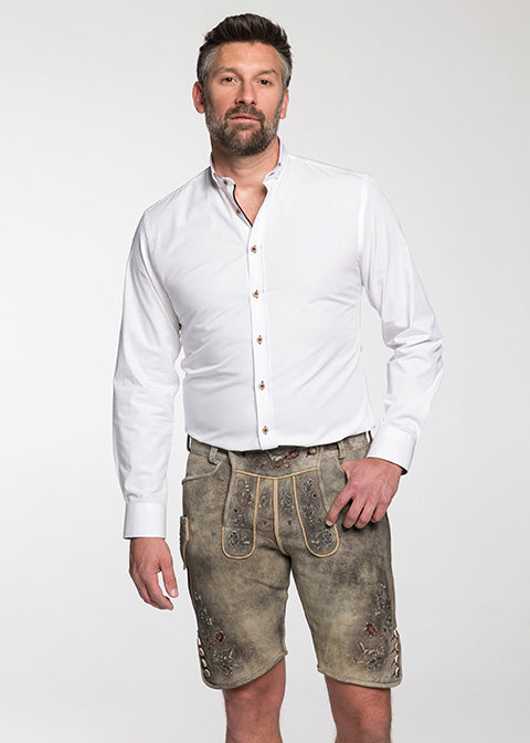 beckert-fc-bayern-casal-trachtenhemd-wei-rot-slim-fit image 1