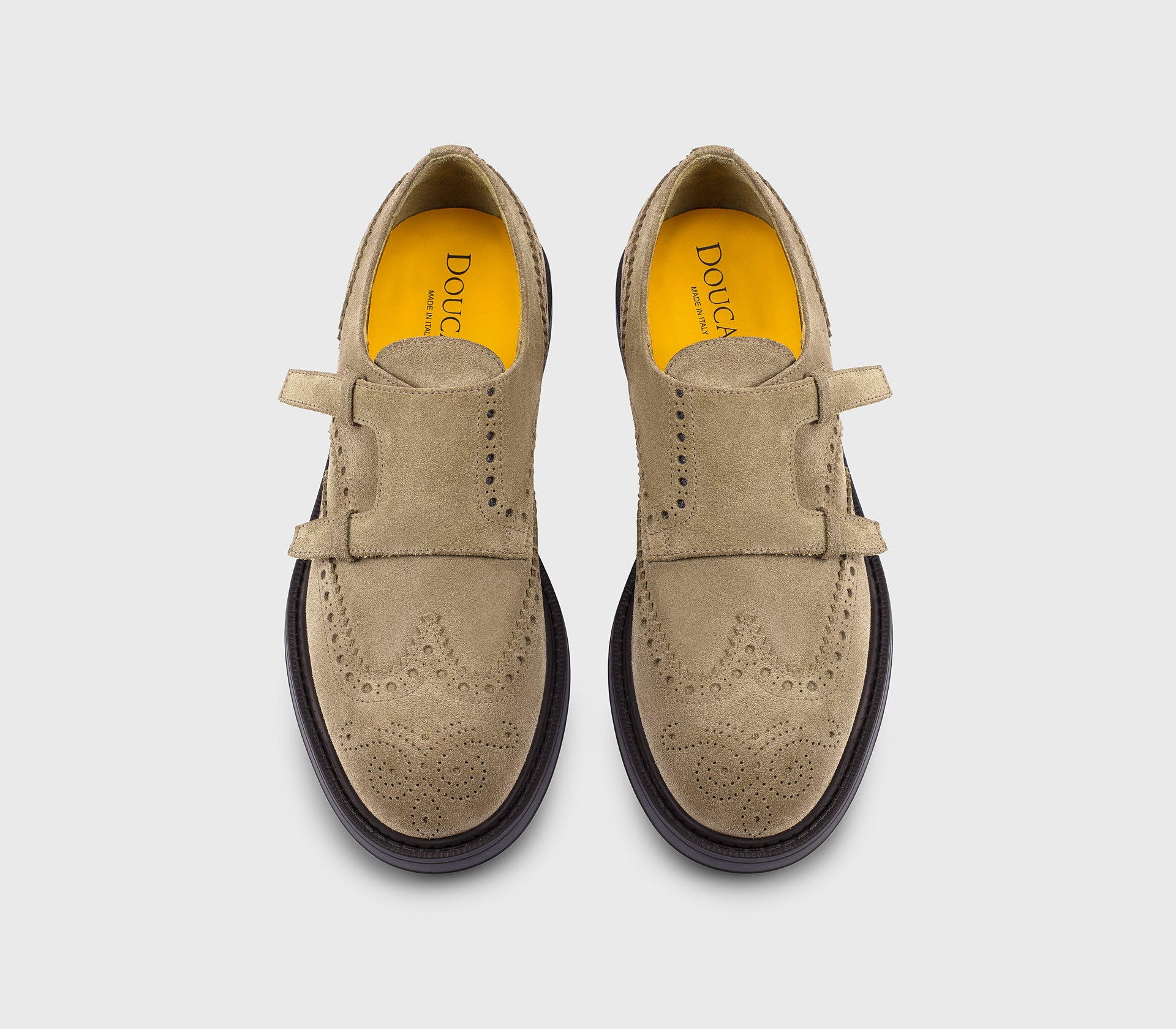 doucal-s-du3567-doppel-monkstrap-velours-kakao image 2