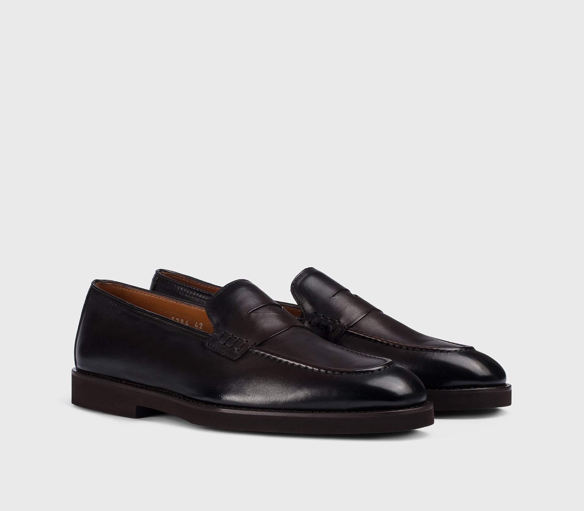 doucal-s-loafers-du3294salouf188-penny-mokassin-braun-kalbleder image 3
