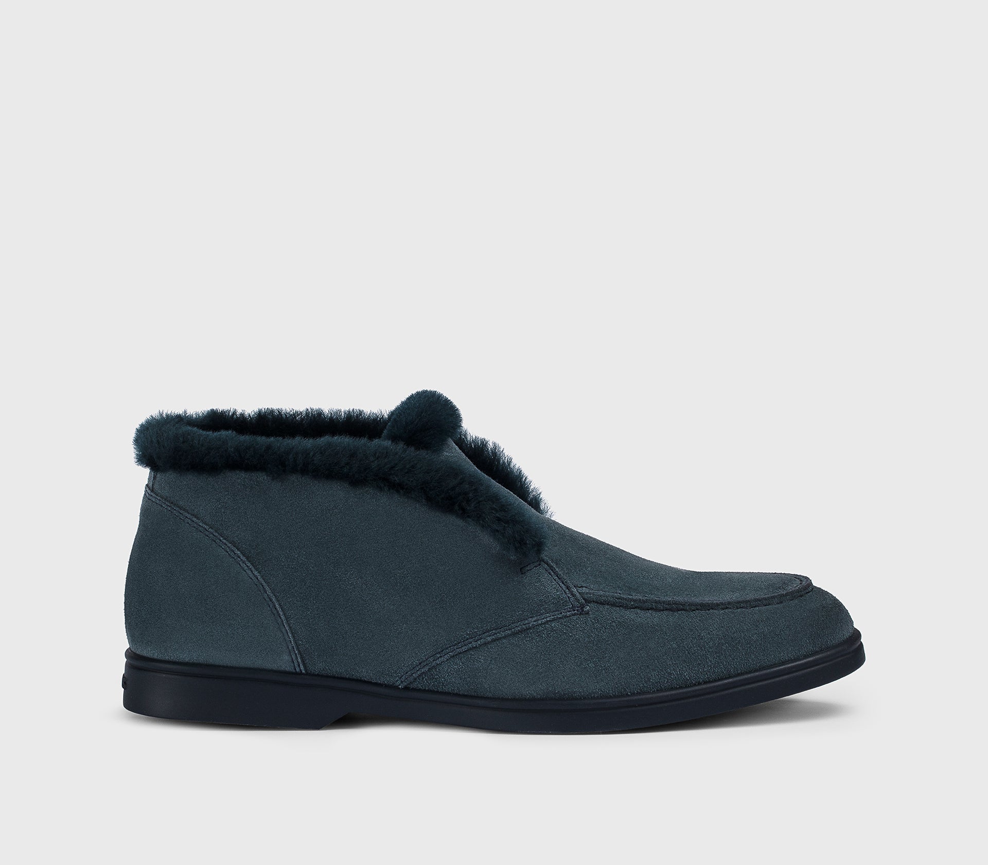 doucal-s-lace-ups-desert-boot-velours-blau-fell-damen image 1