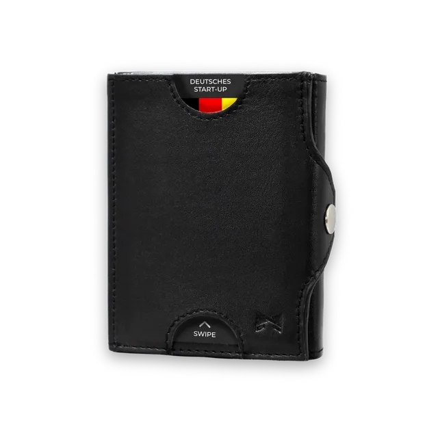 gentlemen-s-geldbeutel-foldwallet-slim-wallet-schwarz image 1