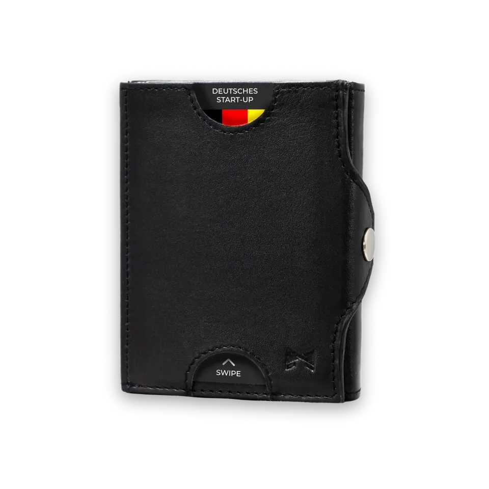 gentlemen-s-geldbeutel-foldwallet-slim-wallet-schwarz image 1