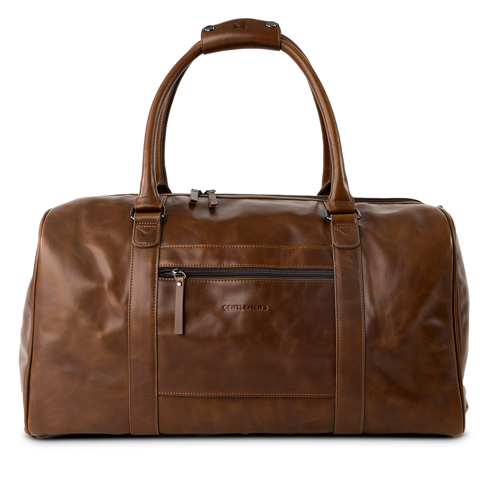 gentlemen-s-heidelberg-weekender-leder-reisetasche-schwarz-42l image 1