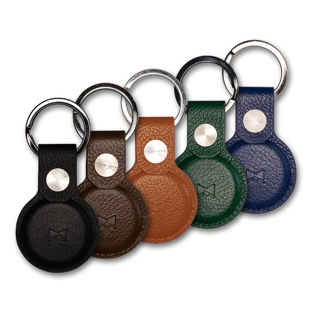 gentlemen-s-accessoires-airtag-halter-leder-dunkelbraun image 1