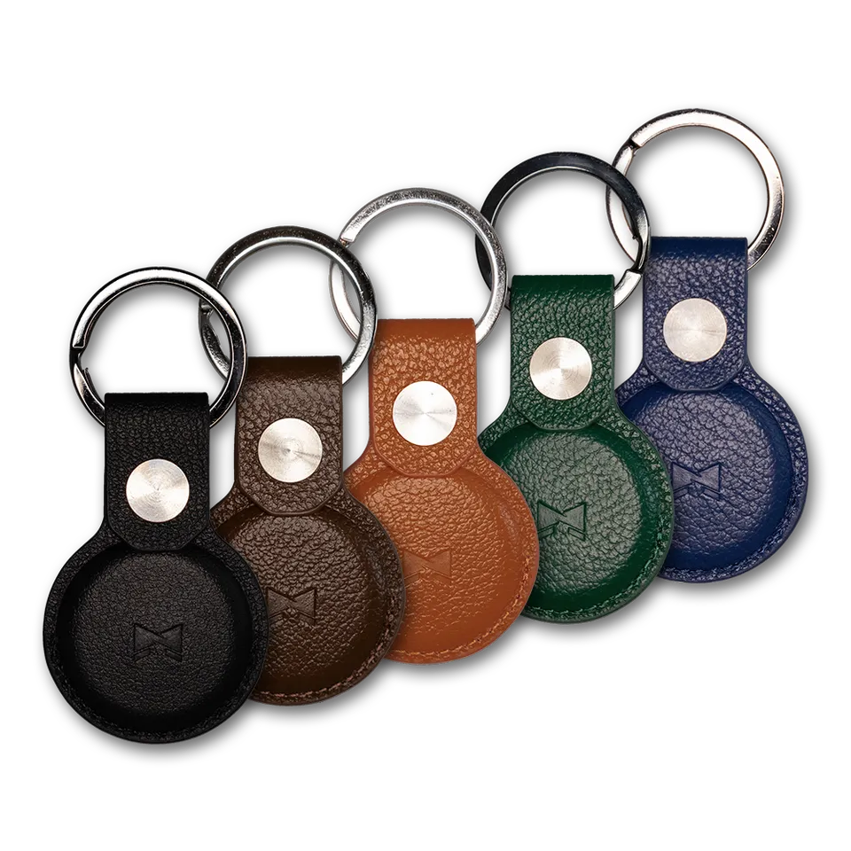 gentlemen-s-accessoires-airtag-halter-leder-dunkelbraun image 1