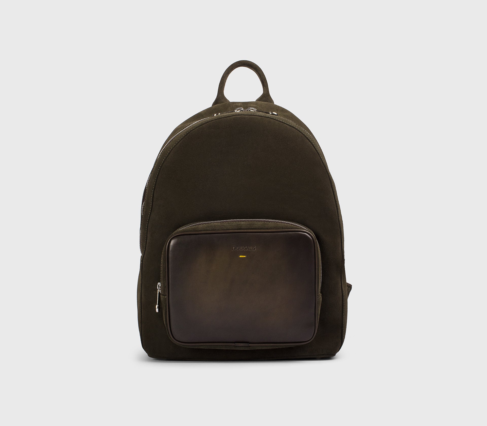 doucal-s-bags-rucksack-moosgr-n-veloursleder-leder image 1