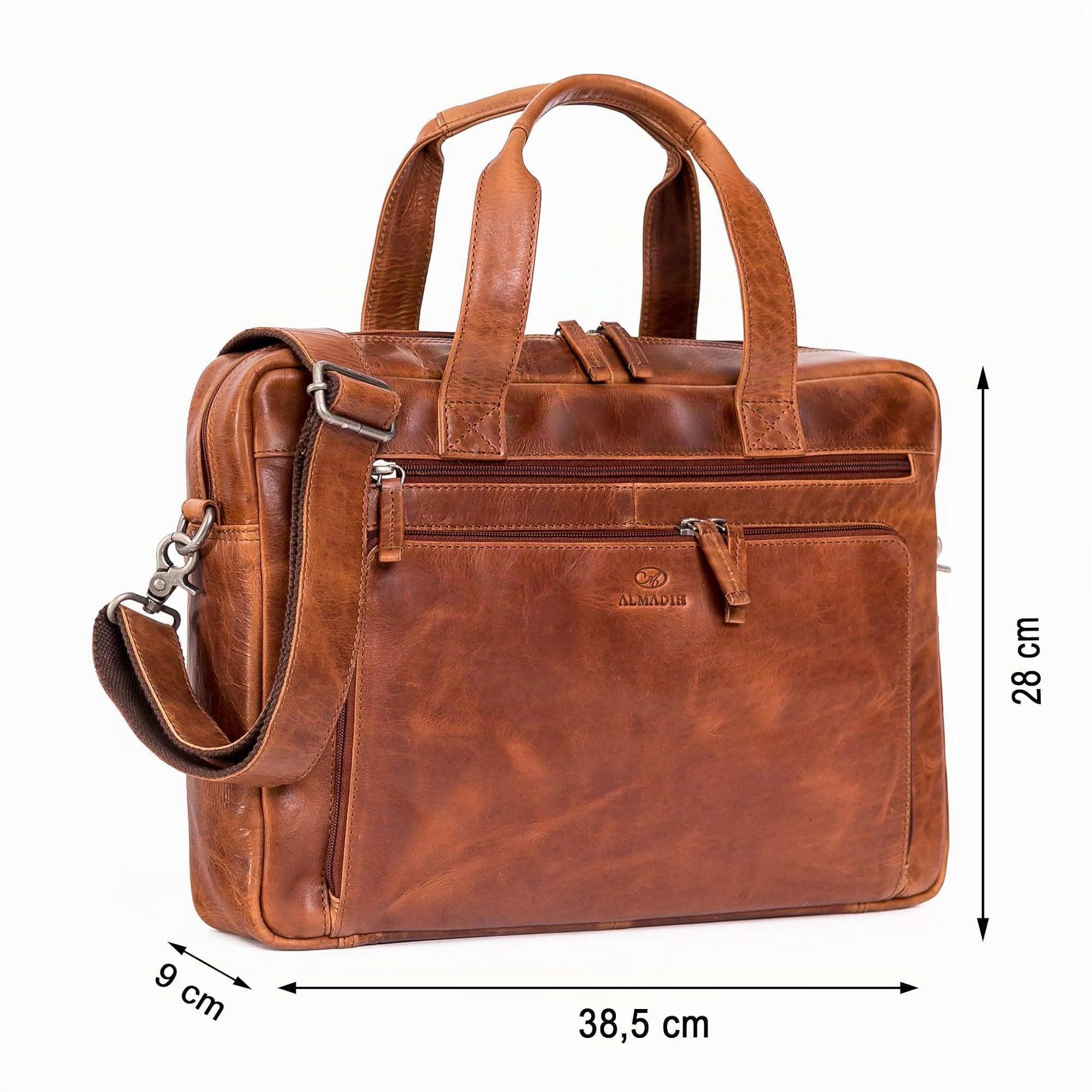 almadih-taschen-bruno-laptoptasche-15-zoll-leder-braun-antik image 3