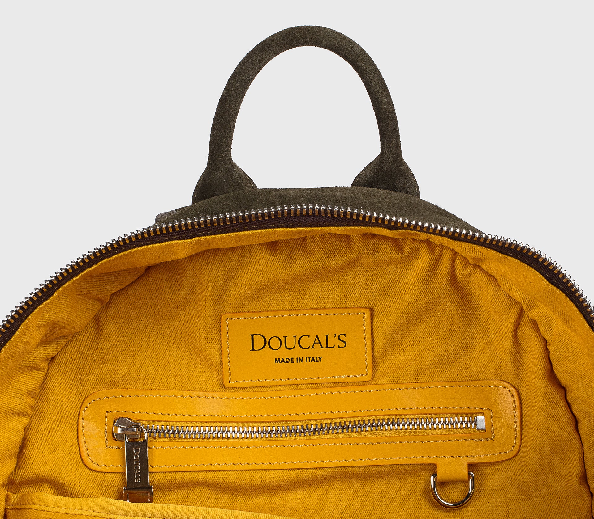 doucal-s-bags-rucksack-moosgr-n-veloursleder-leder image 3