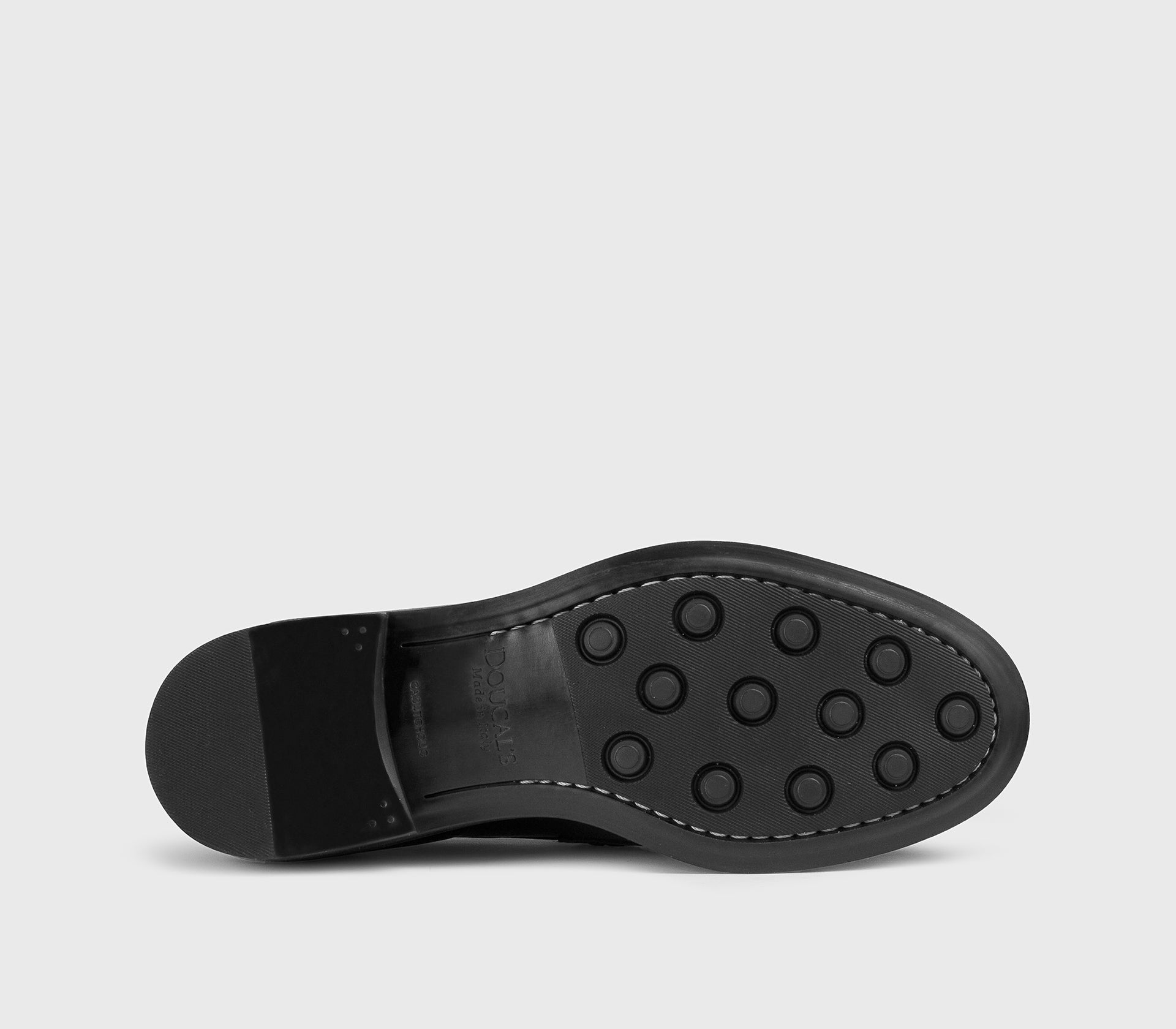 doucal-s-loafer-schwarz-veloursleder-fellfutter image 4