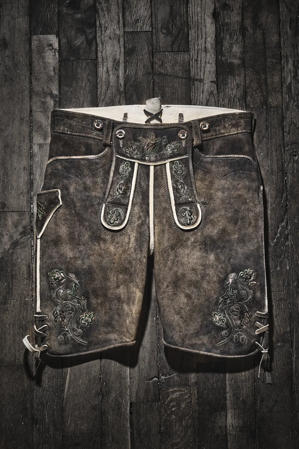 beckert-eiger-hirschlederhose-eibe-st-madeira-kurz image 1