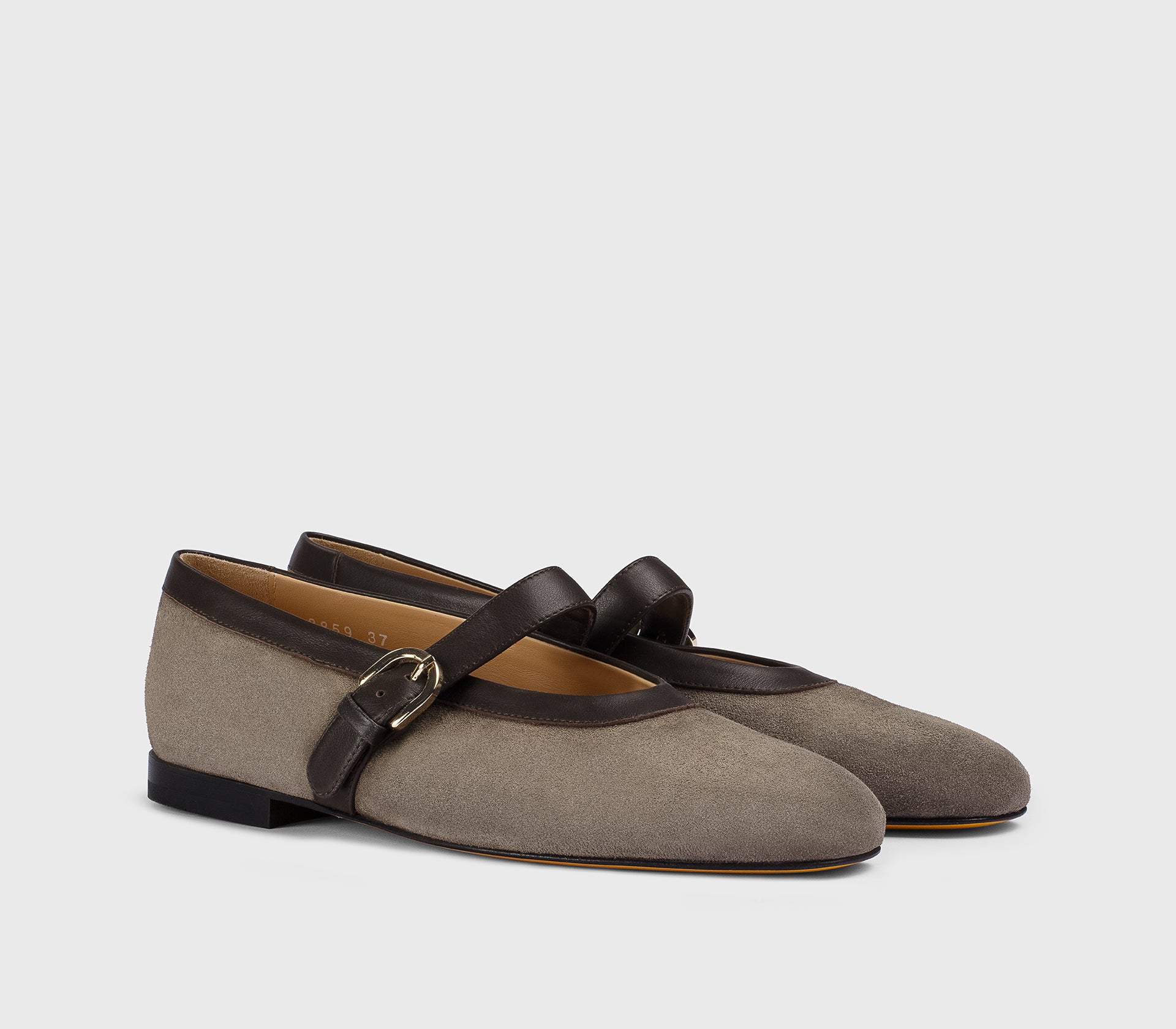 doucal-s-ballerine-riemchenballerina-espresso-damen image 3
