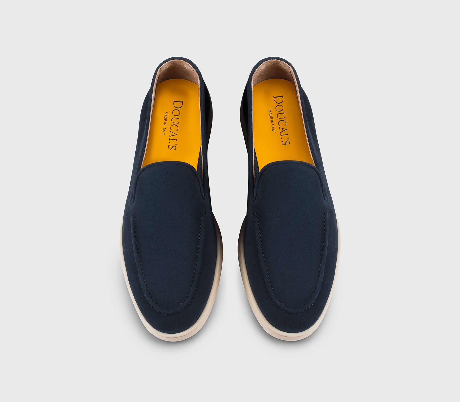 doucal-s-loafers-mokassin-blau-leder-damen image 2
