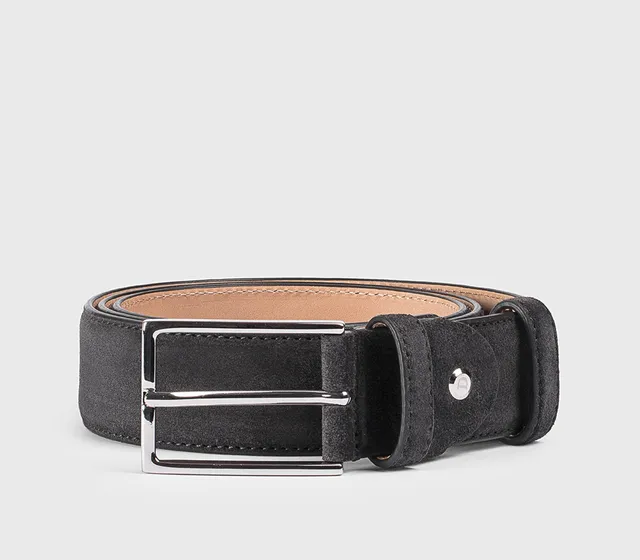 doucal-s-belts-g-rtel-anthrazit-velours-herren image 1
