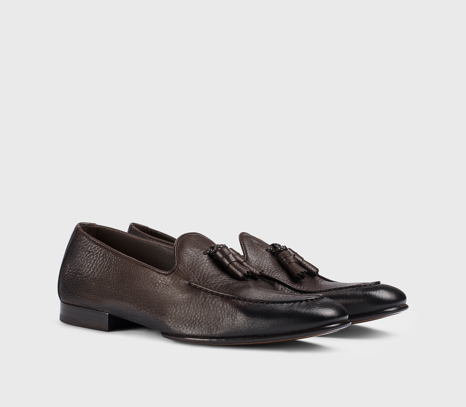doucal-s-loafers-du3520-mokassin-dunkelbraun-quasten-herren image 3