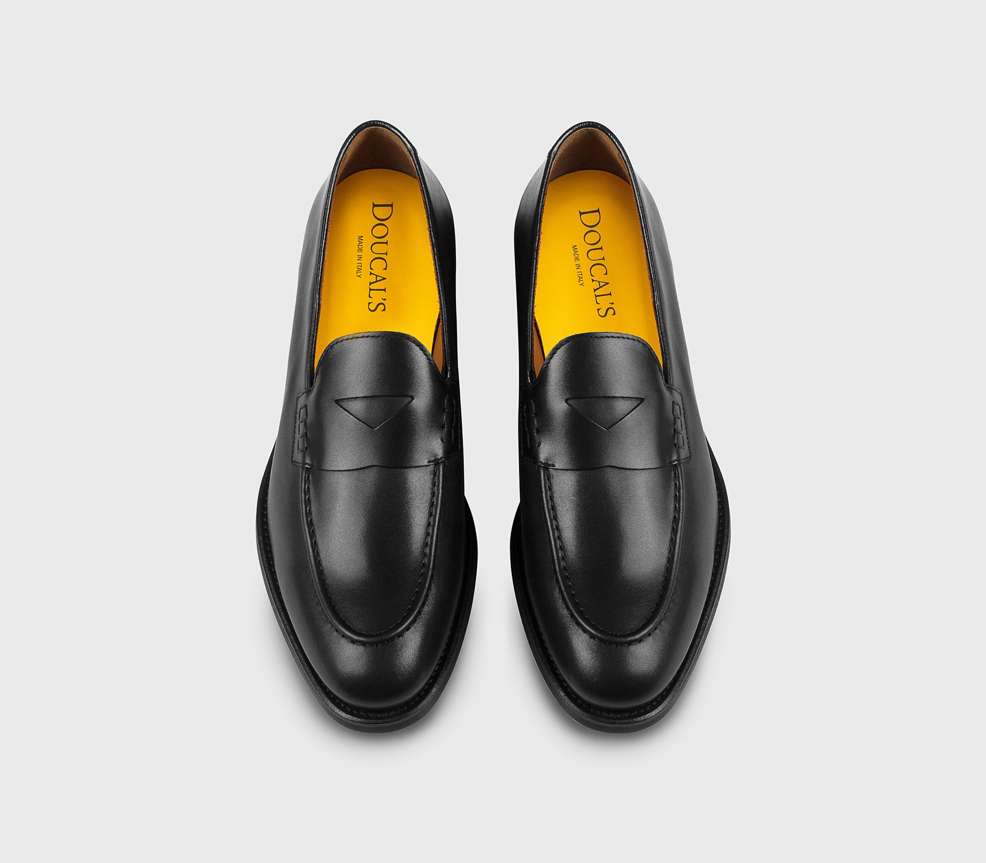 doucal-s-loafers-du3340-penny-mokassin-schwarz-leder image 2