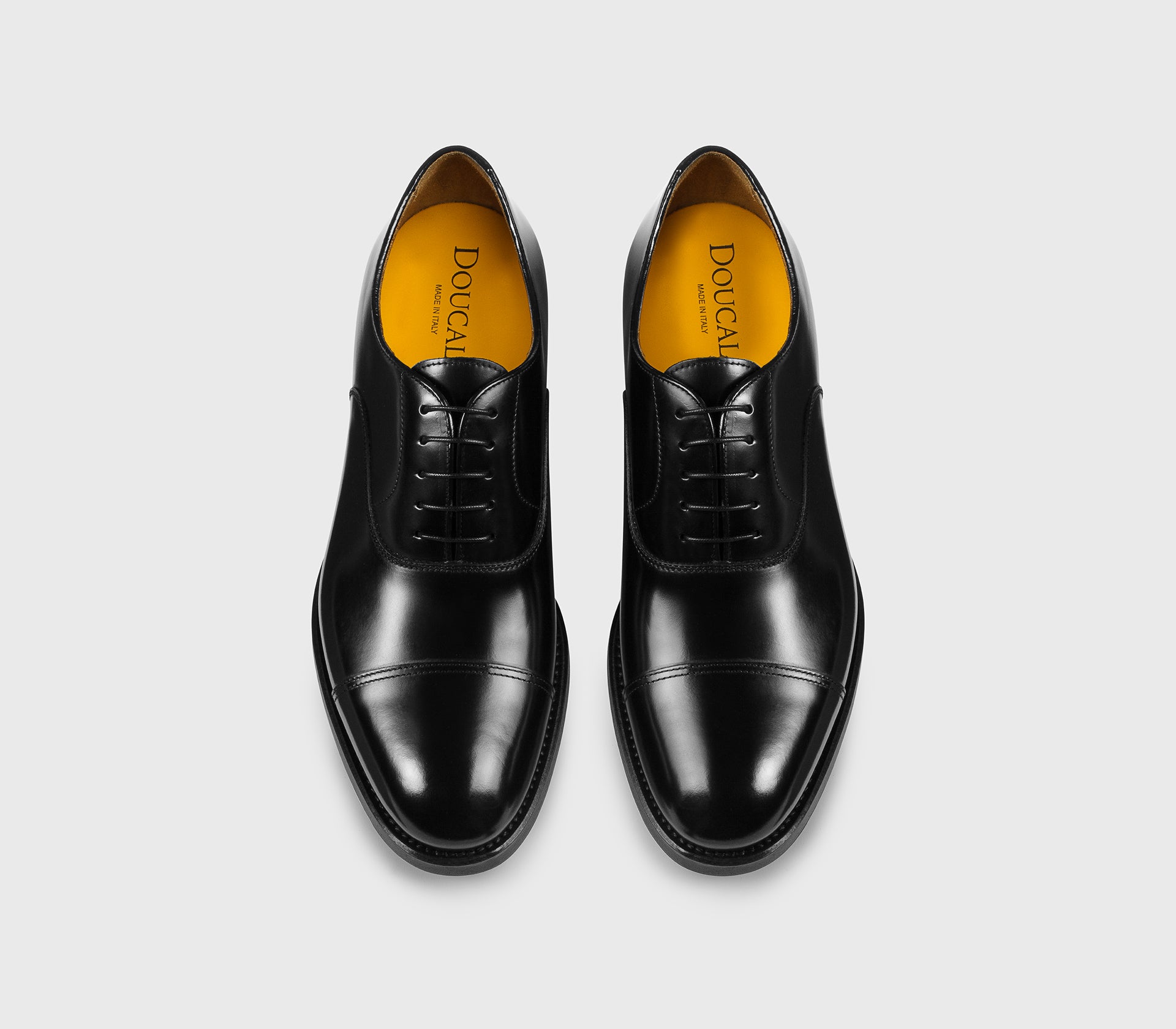 doucal-s-lace-ups-du1002-oxford-schn-rschuh-schwarz-herren image 2