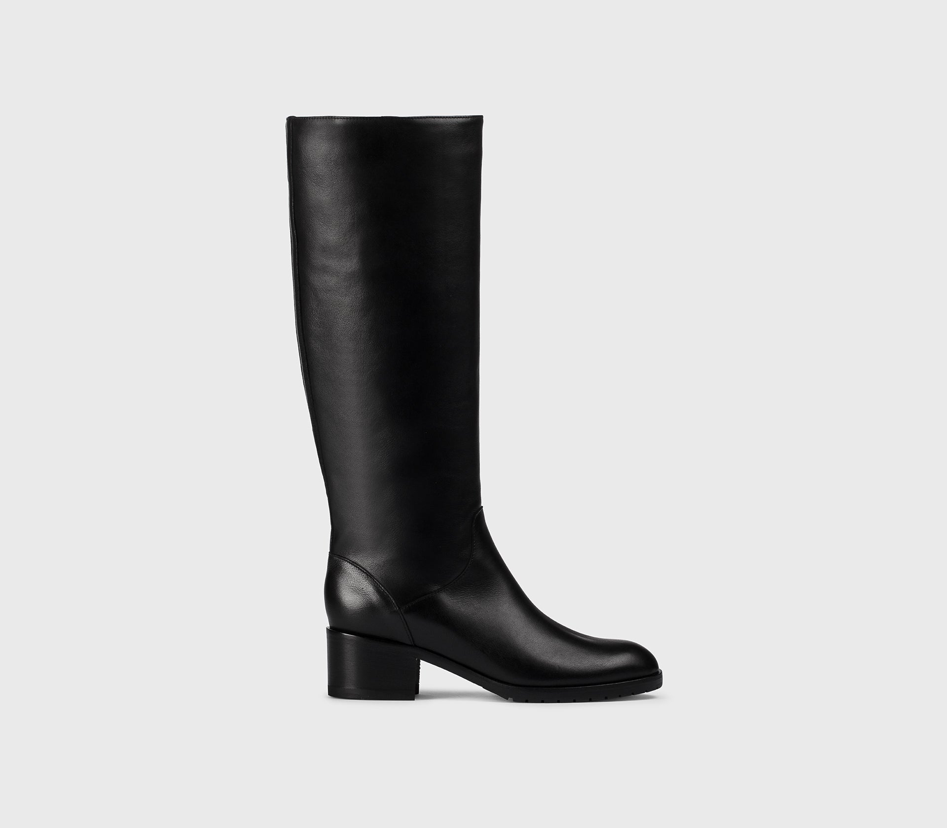 doucal-s-boots-stiefel-absatz-leder-schwarz image 1