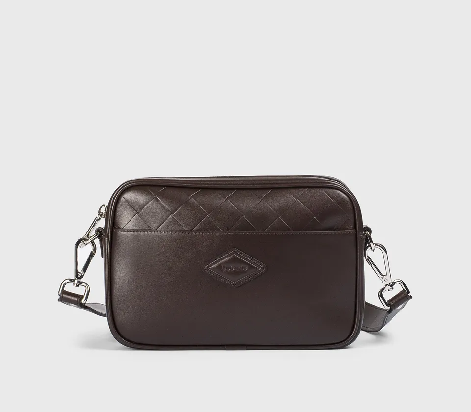 doucal-s-bags-messenger-bag-leder-kakaobraun-matelass image 1