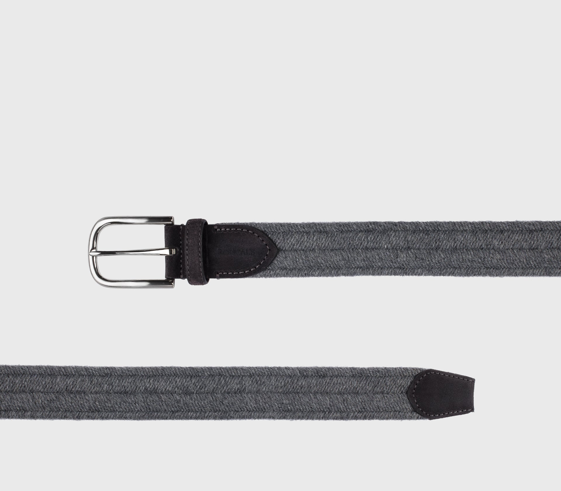doucal-s-belts-flechtg-rtel-wolle-anthrazit-verstellbar image 2