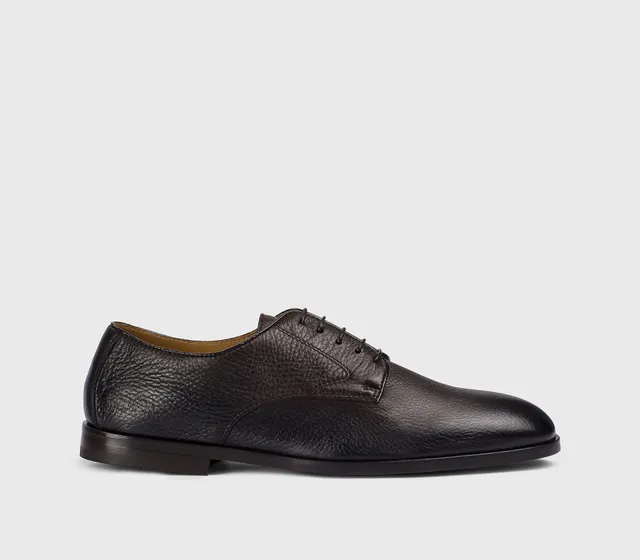 doucal-s-lace-ups-derby-hirschleder-dunkelbraun-herren image 1