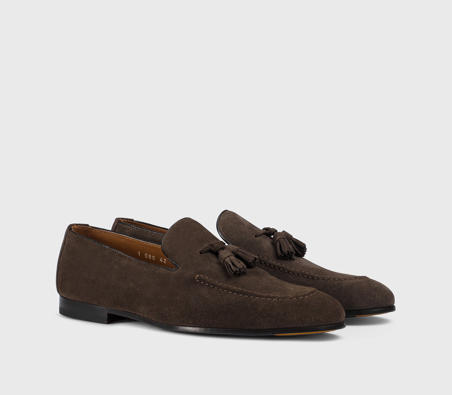 doucal-s-loafers-du1080-mokassin-terre-veloursleder-quasten image 3