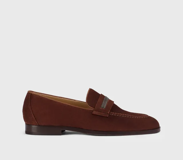 doucal-s-loafers-dd8944eleauf252-mokassin-velours-wood image 1