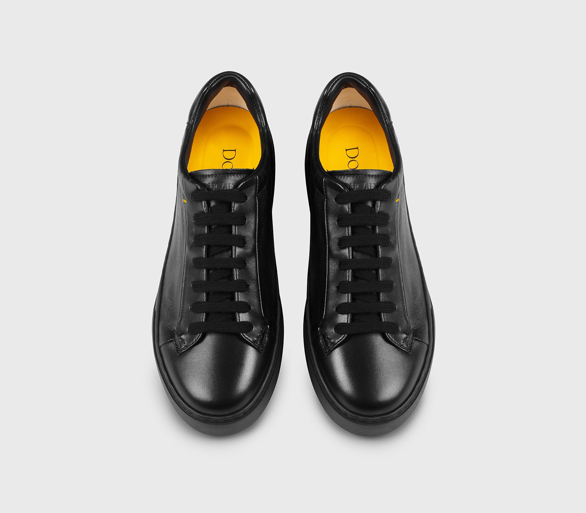 doucal-s-du3552spenuf281-sneaker-schwarz-leder image 2