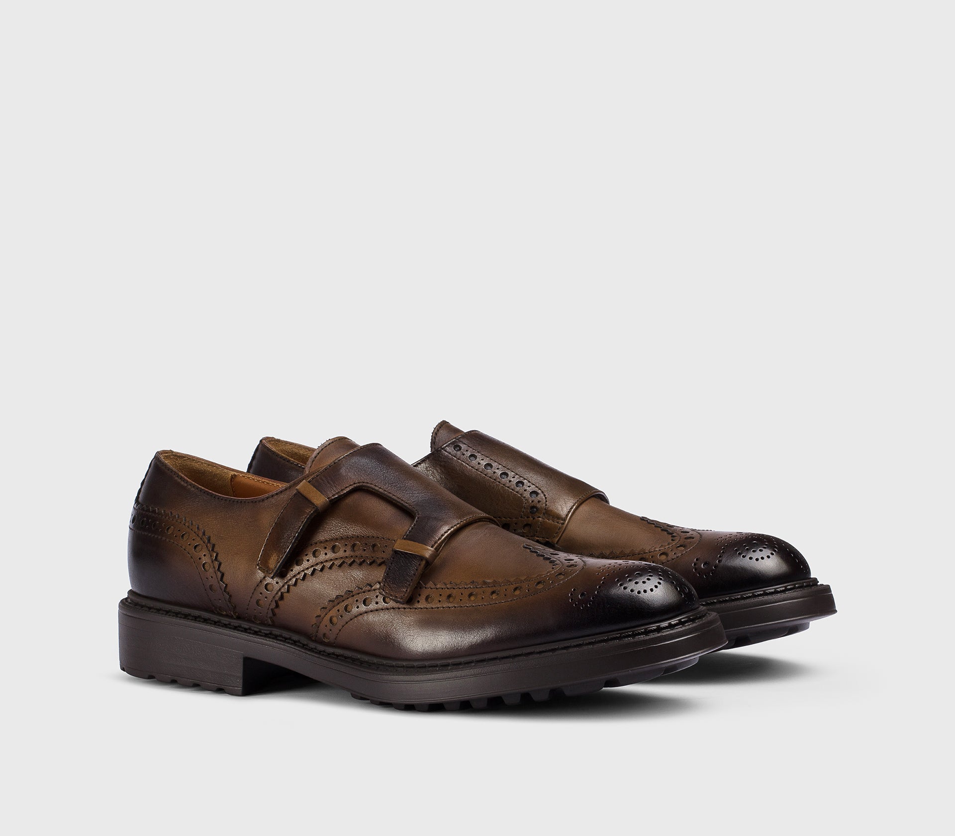 doucal-s-du3567-doppel-monkstrap-braun-kalbsleder image 3