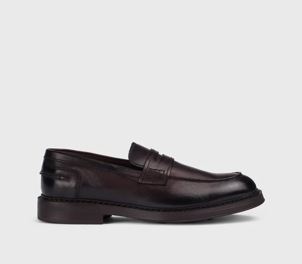 doucal-s-loafers-du2726-penny-herrenschuh-burgunderrot-kalbsleder image 1
