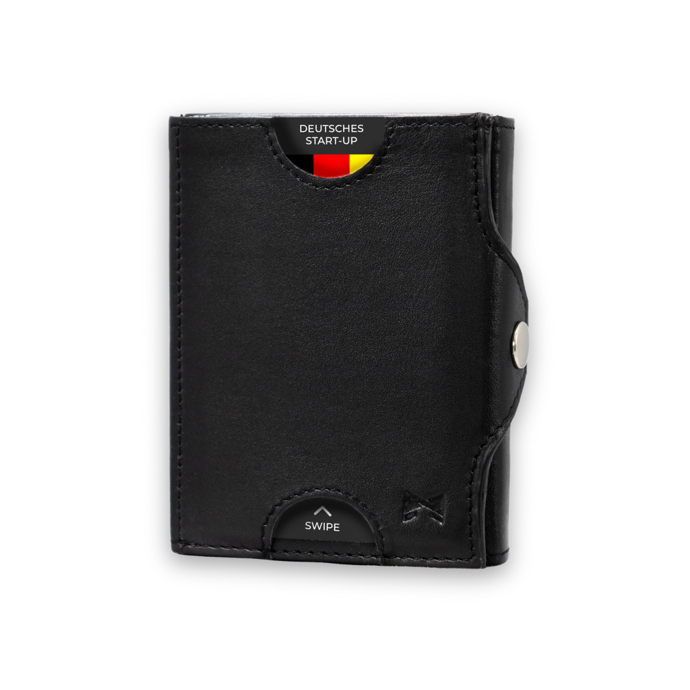 gentlemen-s-geldbeutel-foldwallet-slim-wallet-schwarz image 1