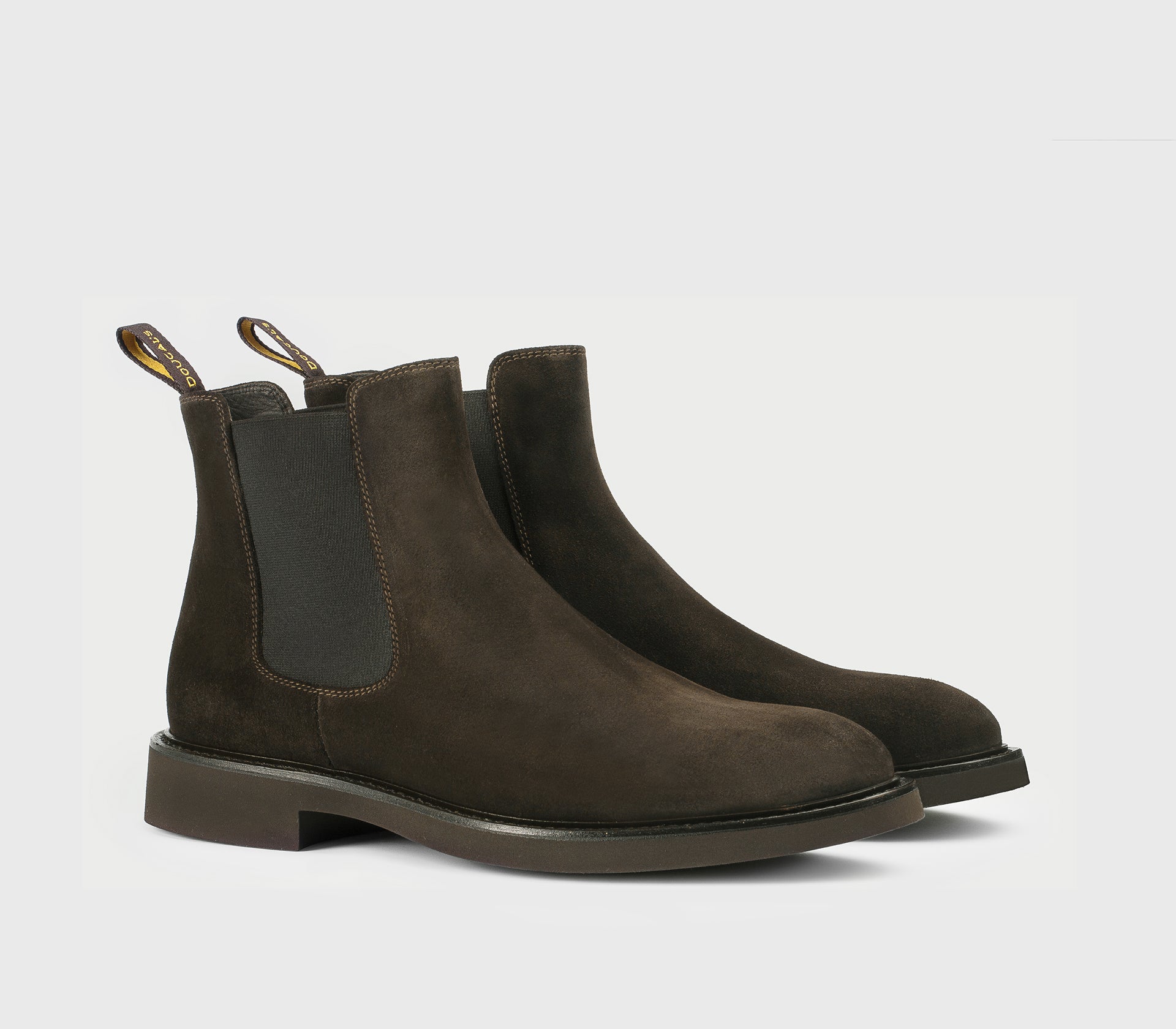 doucal-s-ankle-boots-beatles-stiefelette-braun-wildleder image 3