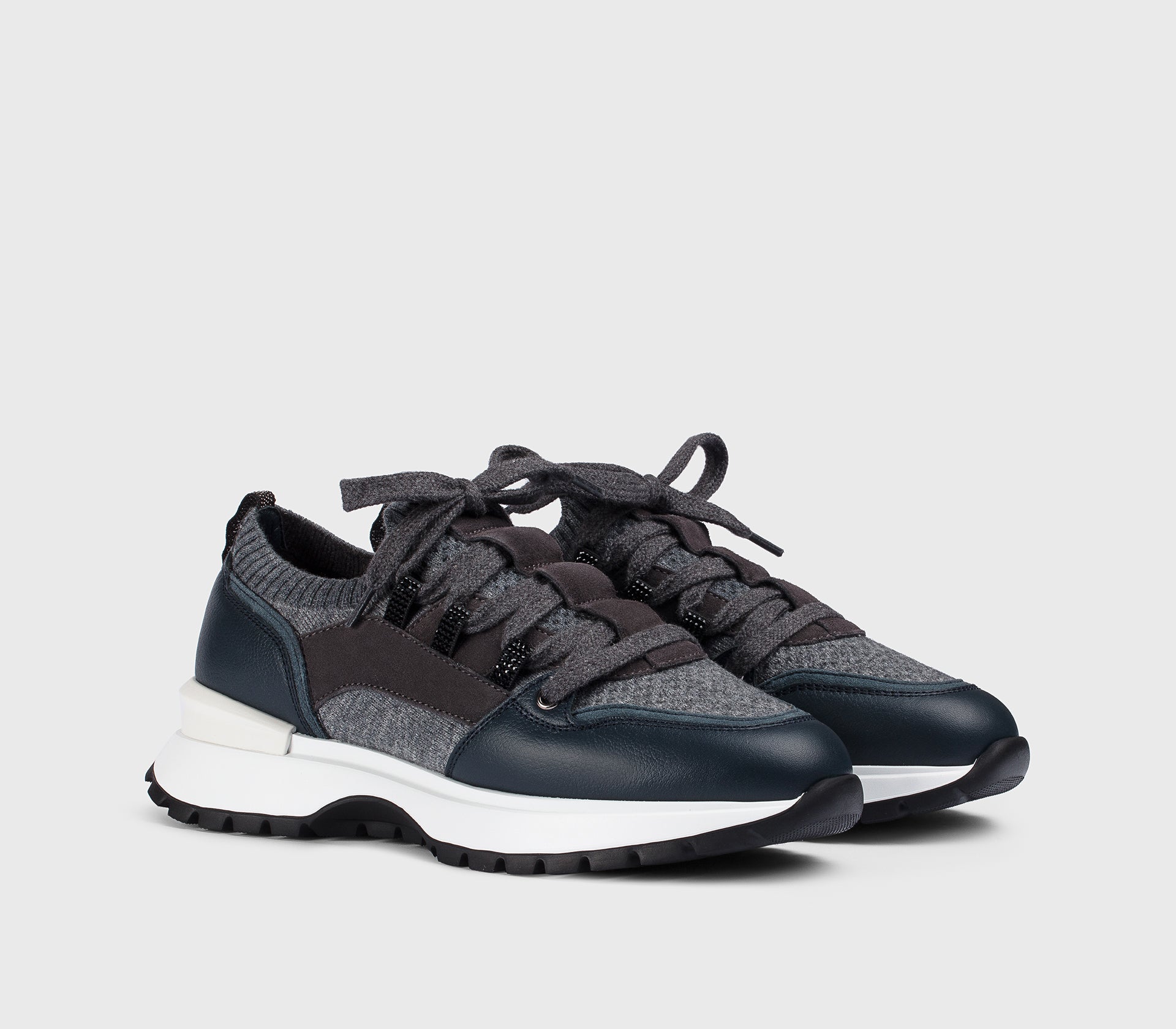 doucal-s-sneakers-dd8730whinpx801-sneaker-blau-leder-merinowolle image 3