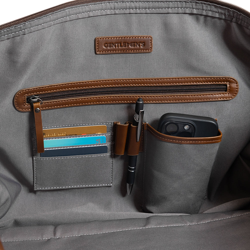 gentlemen-s-heidelberg-weekender-leder-reisetasche-schwarz-42l image 6