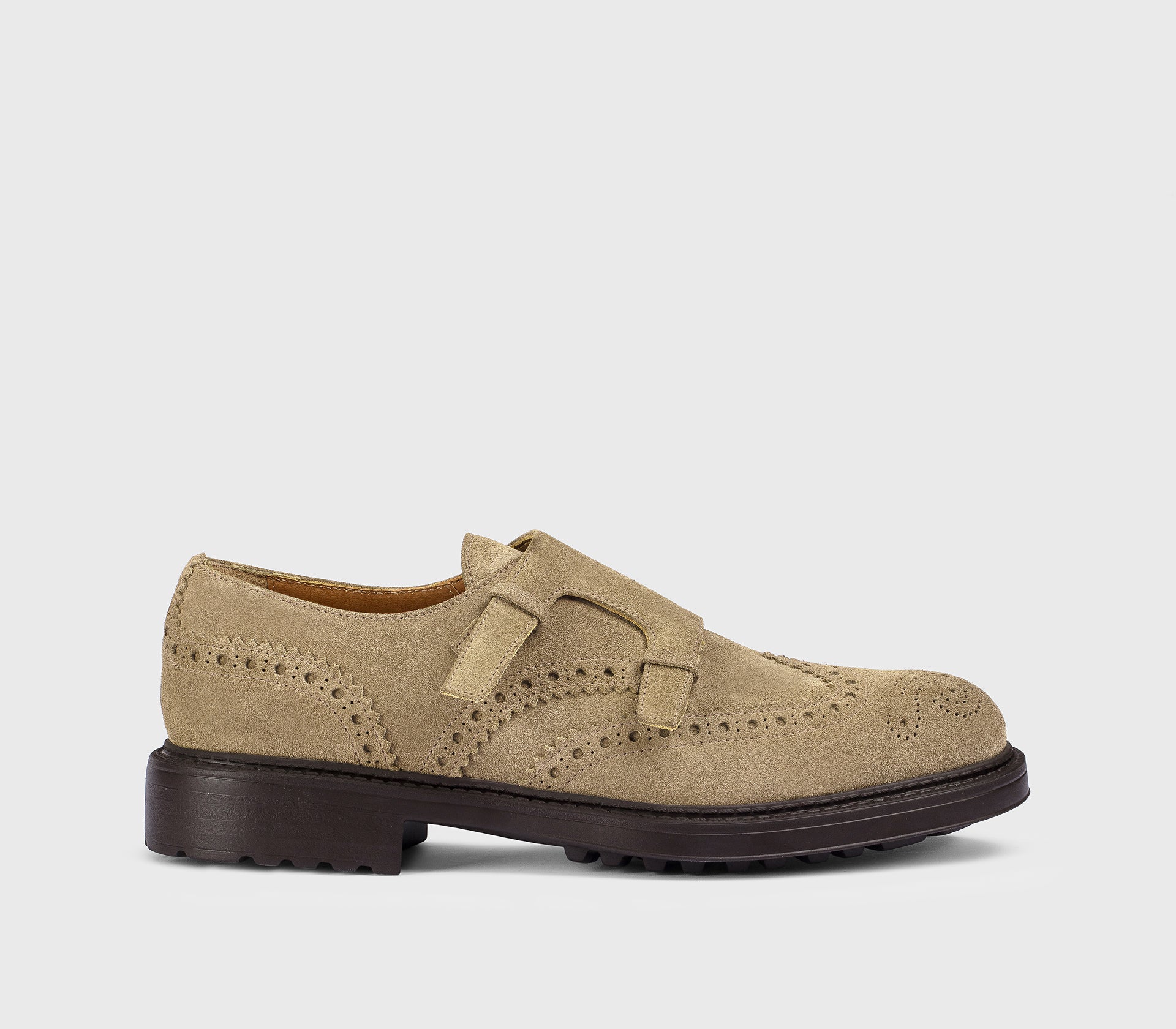 doucal-s-du3567-doppel-monkstrap-velours-kakao image 1
