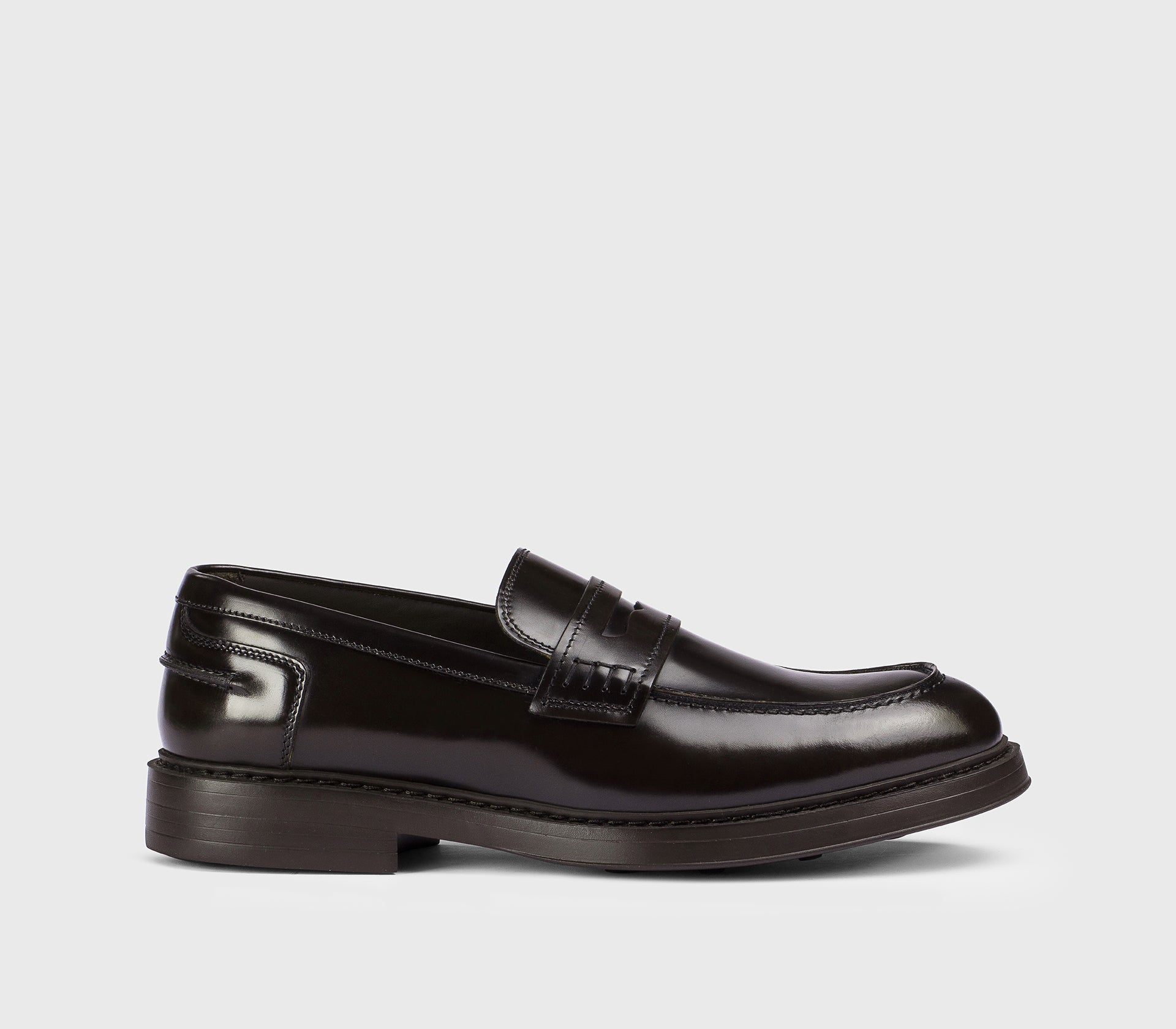 doucal-s-loafers-du2726-penny-mokassin-leder-ebenholz image 1