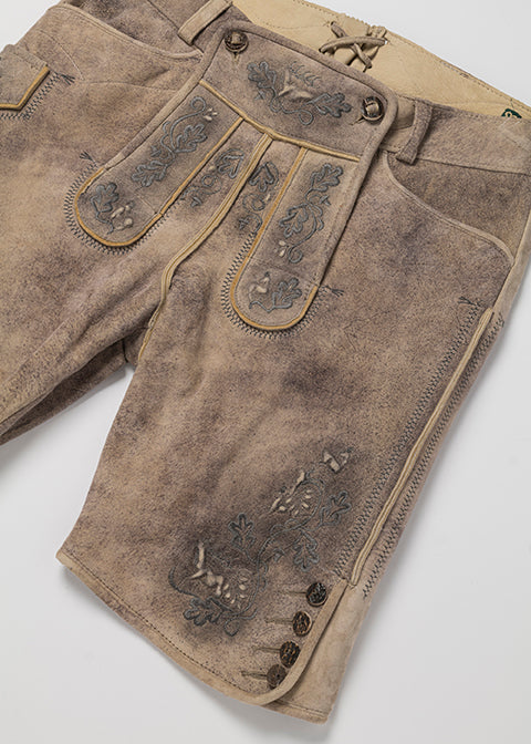 beckert-lustenau-kurze-lederhose-baileys-grau-stickerei image 6