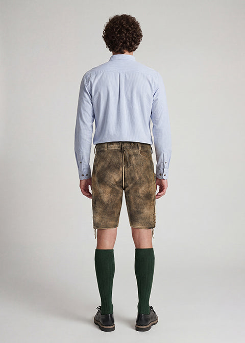 beckert-windisch-wildbock-lederhose-kurz-mushroom-gr-n image 3