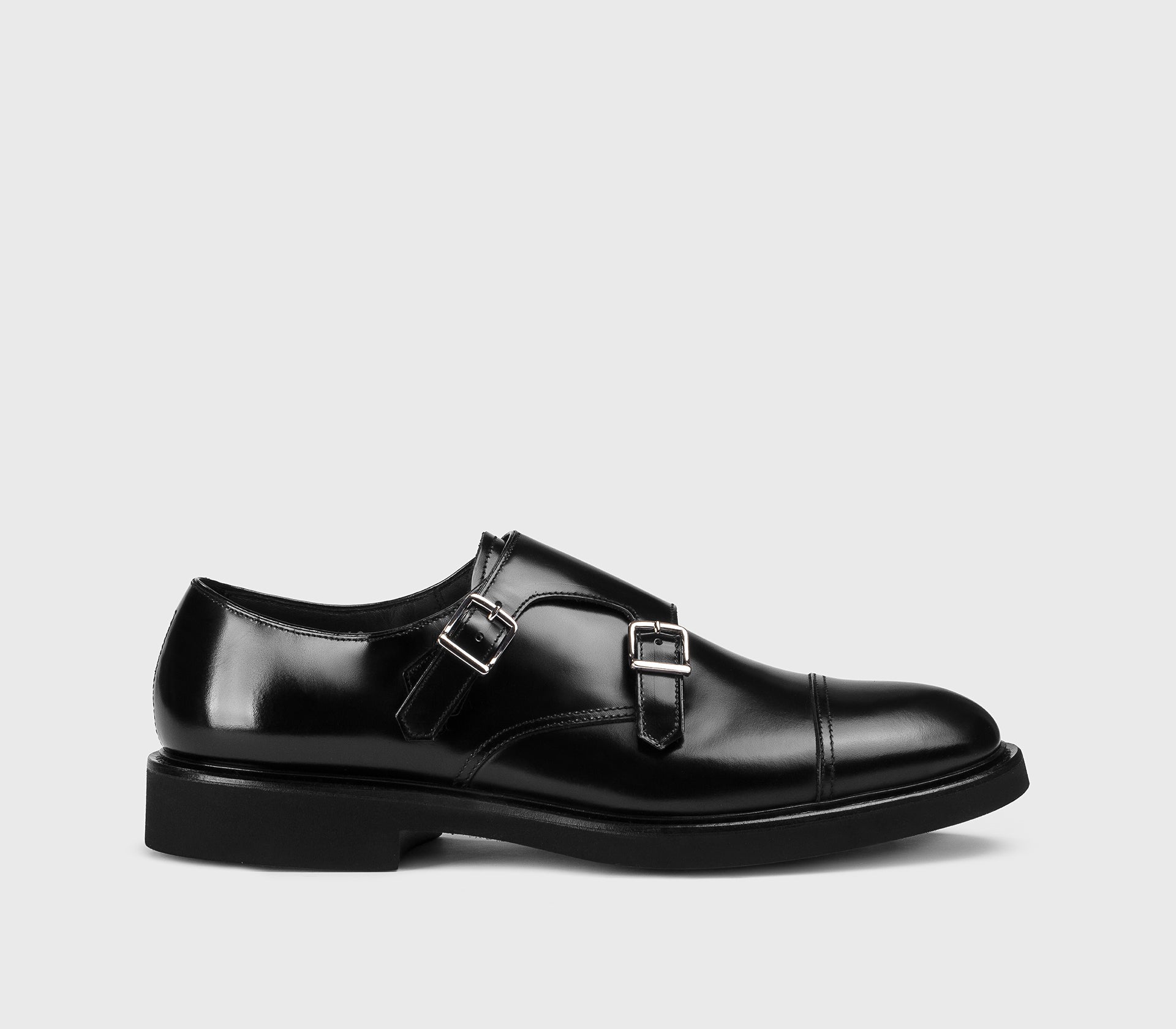 doucal-s-buckles-du3581genouf007-monkstrap-schwarz-kalbsleder image 1
