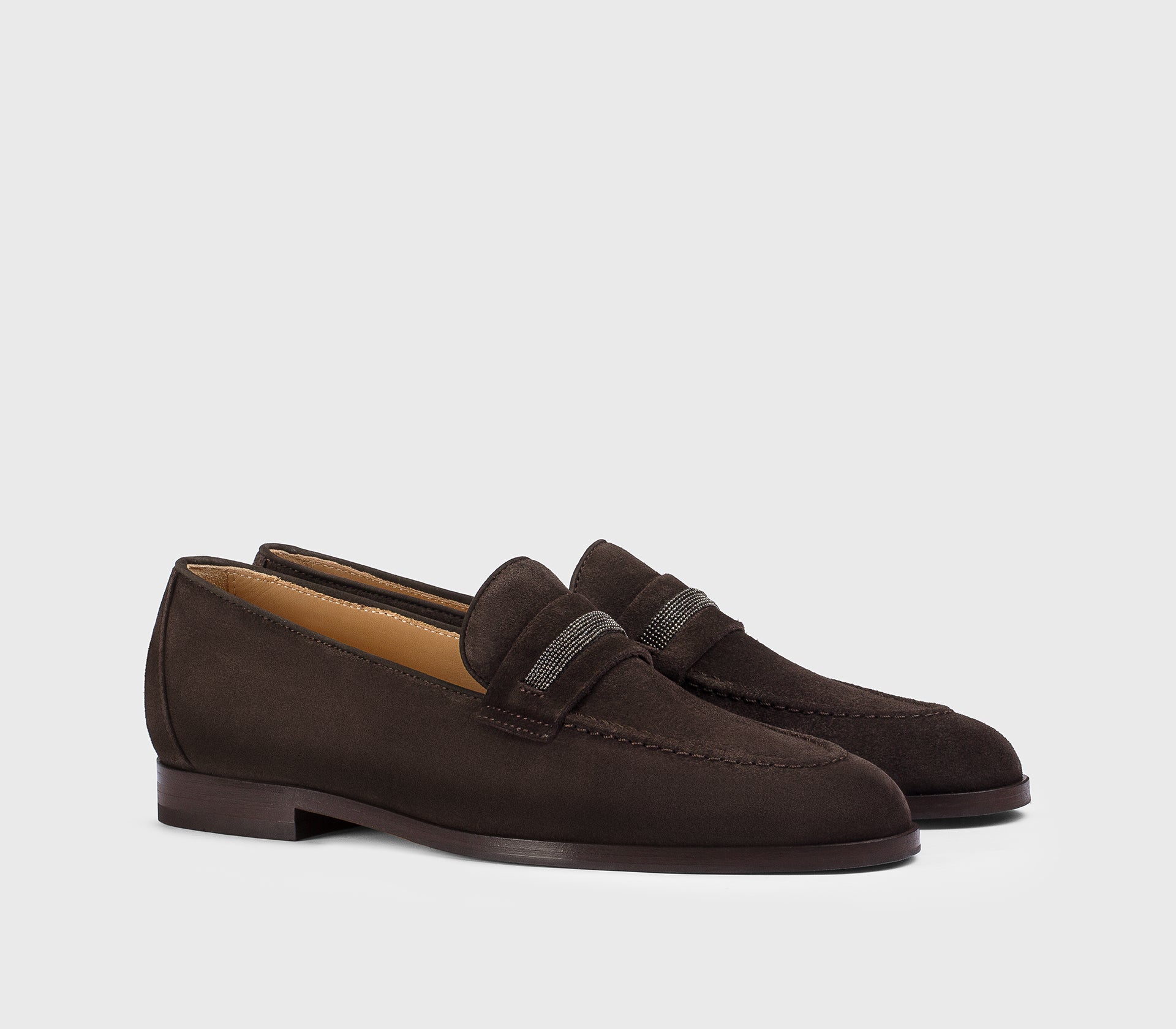 doucal-s-loafers-dd8944eleauf252-mokassin-mahagoni-damen image 3