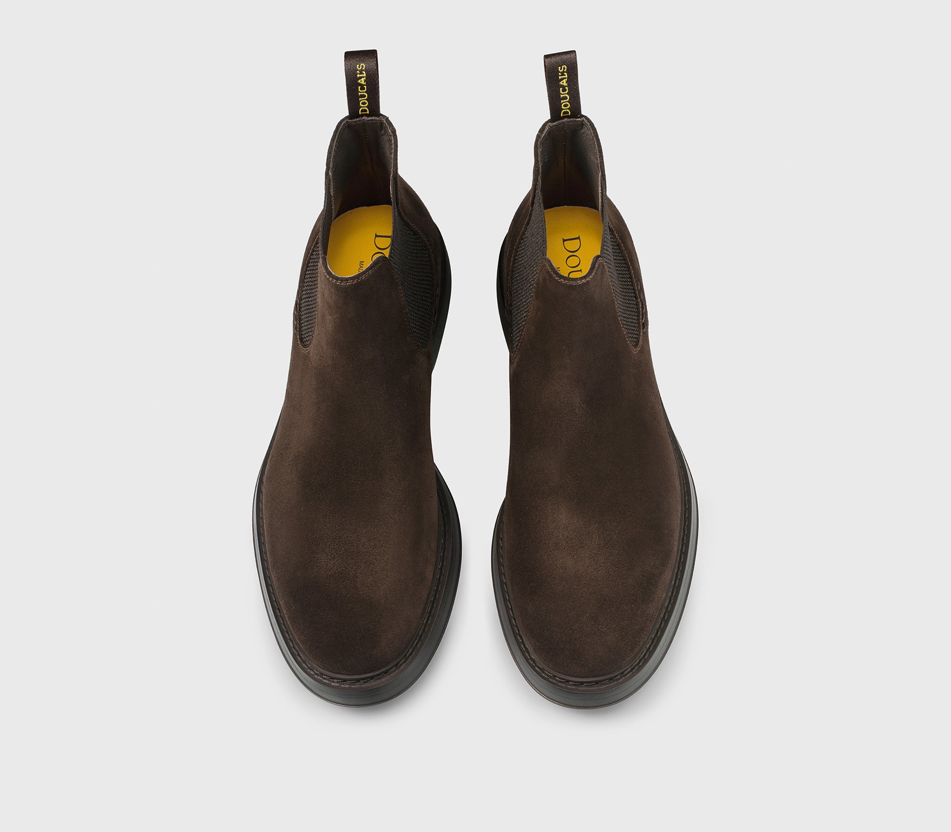 doucal-s-ankle-boots-du1384bruxuf009-chelsea-erdbraun-wildleder image 2
