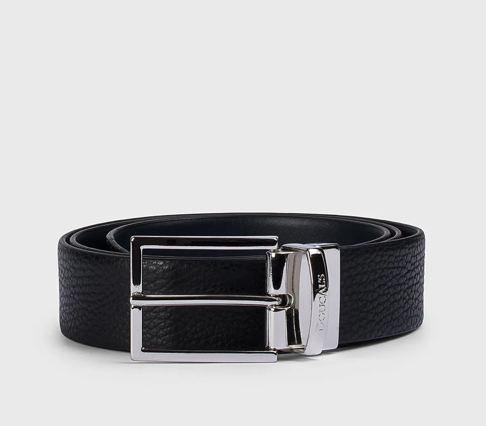 doucal-s-belts-dc0036nikouf972-g-rtel-schwarz-navy-wende image 1