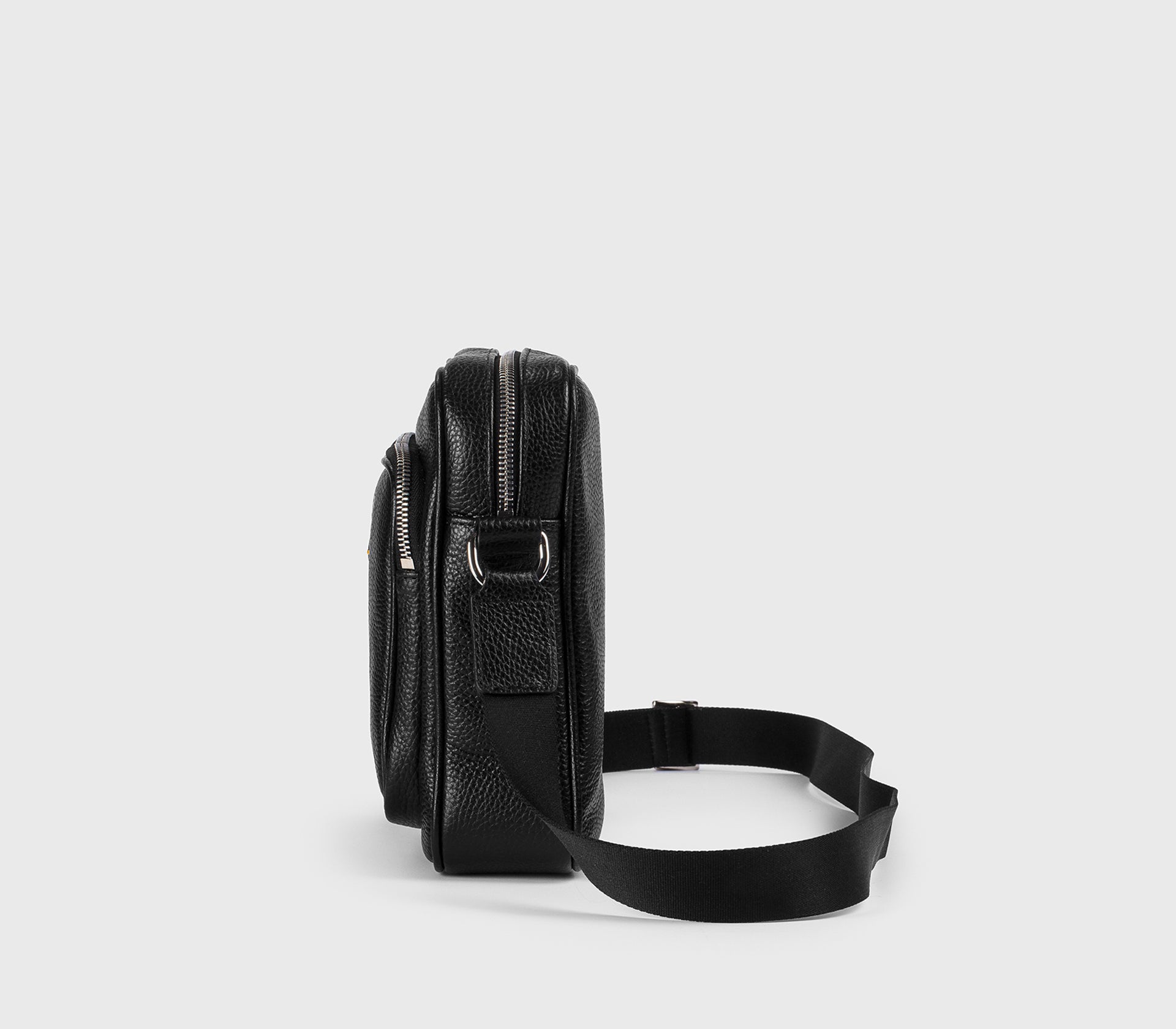 doucal-s-bags-umh-ngetasche-schwarz-walkleder image 2